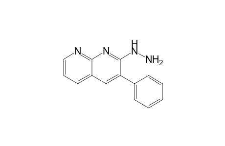 2-Hydrazino-3-phenyl-1,8-naphthyridine