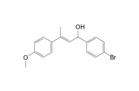 (E)-1-(4-bromophenyl)-3-(4-methoxyphenyl)but-2-en-1-ol
