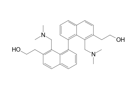 8,8'-bis[(dimethylamino)methyl]-7,7'-bis(hydroxyethyl)-1,1'-binaphthyl