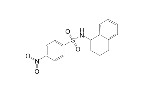 4-Nitro-N-(1,2,3,4-tetrahydronaphthalen-1-yl)benzenesulfonamide