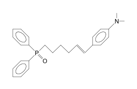 (E)-6-(4-Dimethylamino-phenyl)-5-hexenyl-(diphenyl)-phosphine oxide