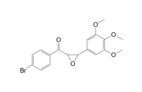(4-Bromophenyl)[3-(3,4,5-trimethoxyphenyl)oxiran-2-yl]methanone