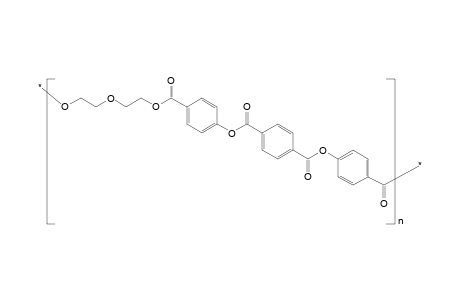 Poly(dioxyethyleneoxybenzoyloxyterephthaloyoxybenzoyl)