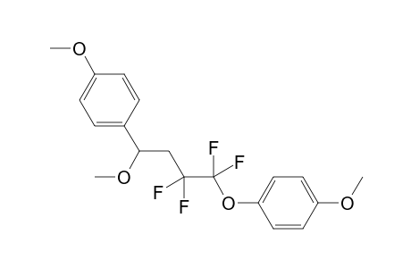 1-Methoxy-4-(3,3,4,4-tetrafluoro-1-methoxy-4-(4-methoxyphenoxy)butyl)benzene