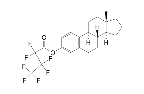 Estra-1,3,5(10)-trien-3-ol, heptafluorobutanoate