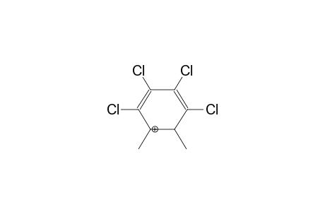 1H-1,2-DIMETHYL-3,4,5,6-TETRACHLOROBENZOLONIUM CATION