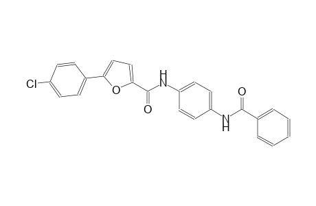2-furancarboxamide, N-[4-(benzoylamino)phenyl]-5-(4-chlorophenyl)-