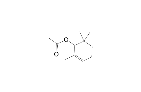 2-Cyclohexen-1-ol, 2,6,6-trimethyl-, acetate