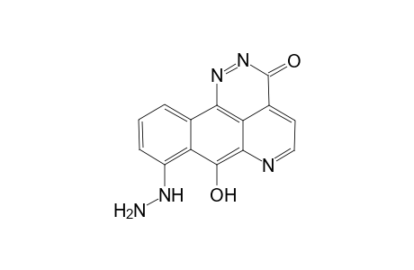 7-Hydrazino-8-hydroxy-2H-benzo2,3-g]pyridazino[4,5-d,e]quinolin-3-one