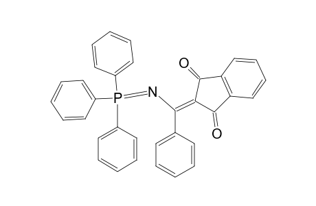 2-[phenyl-(triphenylphosphoranylideneamino)methylene]indane-1,3-quinone