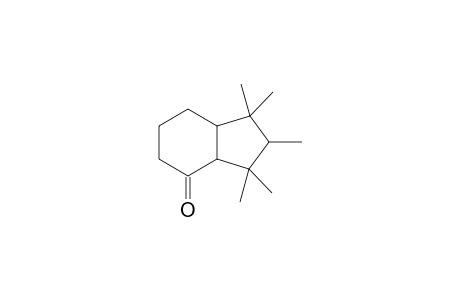 1,1,2,3,3-pentamethyl-4a,6,7,7a-tetrahydro-4(5H)indanone