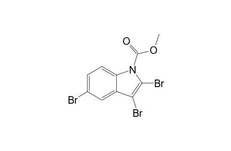 2,3,5-TRIBROMO-1-CARBOMETHOXYINDOLE