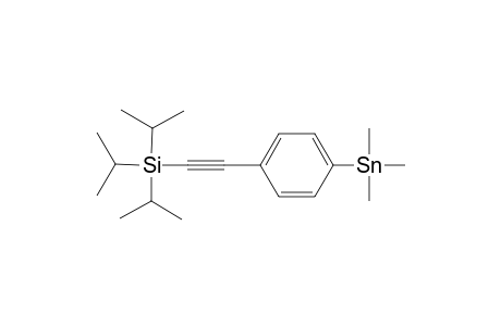 Triisopropyl((4-(trimethylstannyl)phenyl)ethynyl)silane