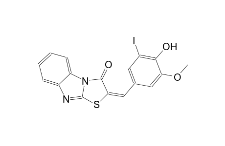 (2E)-2-(4-hydroxy-3-iodo-5-methoxybenzylidene)[1,3]thiazolo[3,2-a]benzimidazol-3(2H)-one