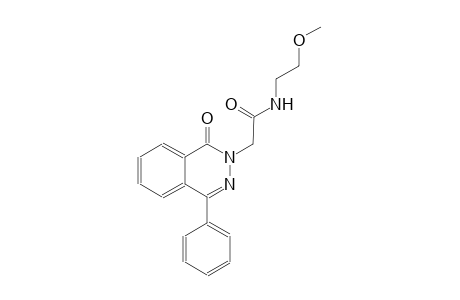 N-(2-methoxyethyl)-2-(1-oxo-4-phenyl-2(1H)-phthalazinyl)acetamide