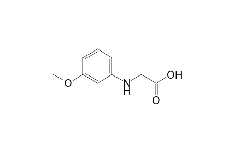 2-(3-Methoxyanilino)acetic acid