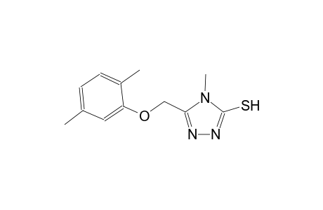 5-[(2,5-dimethylphenoxy)methyl]-4-methyl-4H-1,2,4-triazole-3-thiol