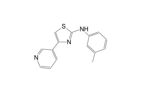 2-thiazolamine, N-(3-methylphenyl)-4-(3-pyridinyl)-