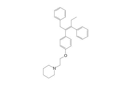1-BENZYL-2-PHENYL-[4-(PIPERIDINYLETHOXY)-PHENYL]-BUT-1-ENE