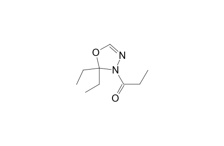 1-(2,2-diethyl-1,3,4-oxadiazol-3-yl)-1-propanone