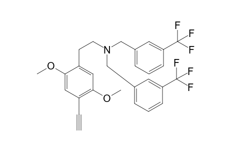 2C-YN N,N-bis(3-trifluoromethylbenzyl)