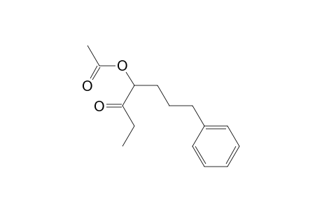 4-Acetoxy-7-phenyl-3-heptanone