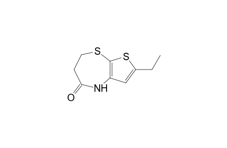 2-Ethyl-6,7-dihydrothieno[2,3-b][1,4]thiazepin-5(4H)-one