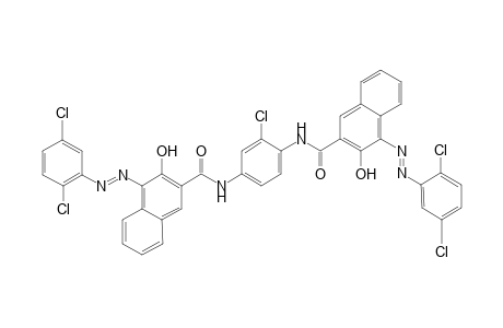 2,5-Dichloroaniline-n,n'-(2-chloro-1,4-phenylene)-bis(3-hydroxy-2-naphthamide)