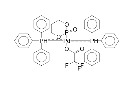 BIS(TRIPHENYLPHOSPHINE)(2-OXO-1,3,2-DIOXAPHOSPHORINAN-2-YL)TRIFLUOROACETOXYPALLADIUM