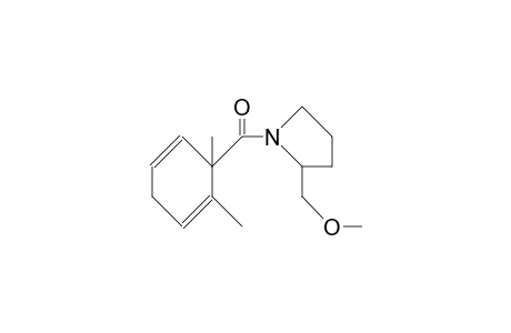 (2'S,6S)-1,6-Dimethyl-6-([2'-methoxymethyl-pyrrolidinyl]-carbonyl)-1,4-cyclohexadiene