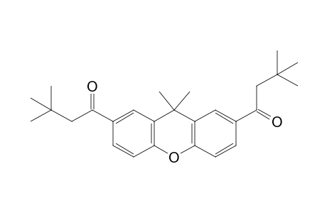 2,7-Bis(3,3-dimethylbutanoyl)-9,9-dimethylxanthene