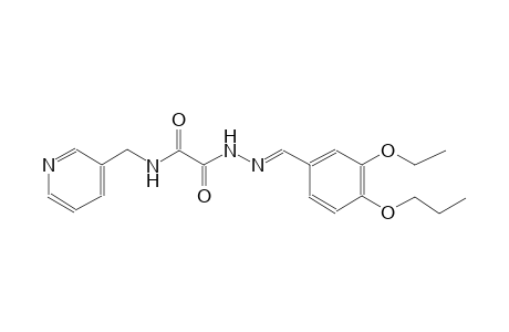 acetic acid, oxo[(3-pyridinylmethyl)amino]-, 2-[(E)-(3-ethoxy-4-propoxyphenyl)methylidene]hydrazide