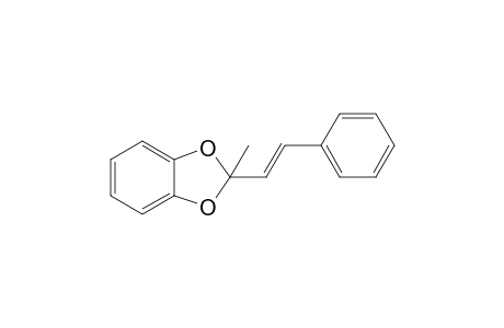 2-Methyl-2-[(E)-2-phenylethenyl]-1,3-benzodioxole