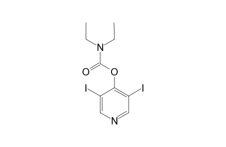 N,N-diethyl-3,5-diiodo-4-pyridyl O-carbamate