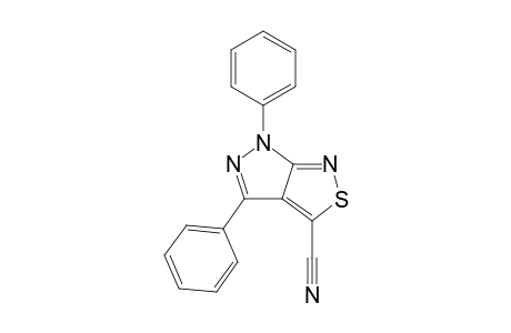 4,6-Diphenyl-6H-pyrazolo[3,4-c]isothiazole-3-carbonitrile