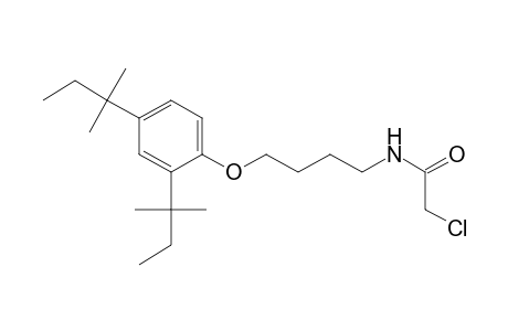 Acetamide, N-[4-[2,4-bis(1,1-dimethylpropyl)phenoxy]butyl]-2-chloro-