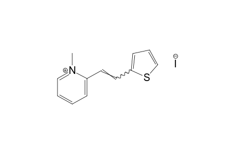 1-methyl-2-[2-(2-thienyl)vinyl]pyridinium iodide