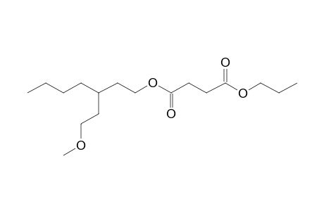 Succinic acid, 3-(2-methoxyethyl)heptyl propyl ester