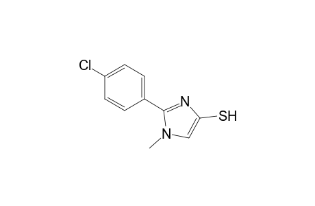 2-(4-Chlorophenyl)-1-methyl-4-imidazolethiol