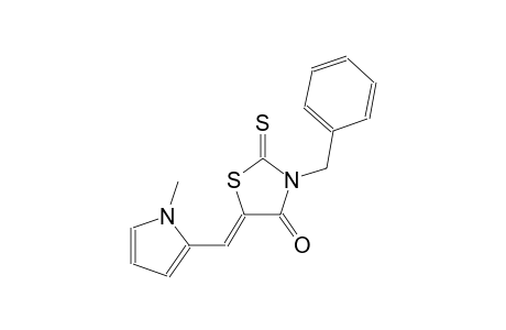 (5Z)-3-benzyl-5-[(1-methyl-1H-pyrrol-2-yl)methylene]-2-thioxo-1,3-thiazolidin-4-one