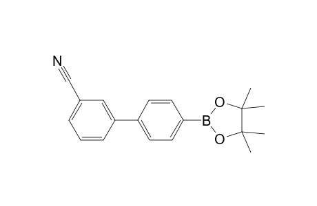 4'-(4,4,5,5-Tetramethyl-1,3,2-dioxaborolan-2-yl)biphenyl-3-carbonitrile