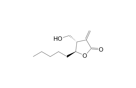 3(S)-Hydroxymethyl-4(S)-pentyl-.alpha.-methylene-.gamma-butyrolactone