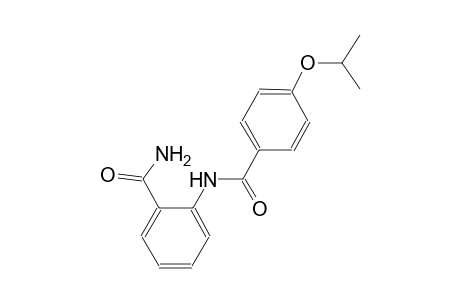 2-[(4-isopropoxybenzoyl)amino]benzamide