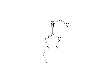 3-ETHYL-5-ACETYLAMINO-1,2,3-OXADIAZOLE