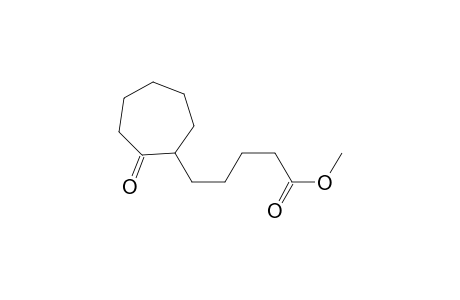 Cycloheptanepentanoic acid, 2-oxo-, methyl ester