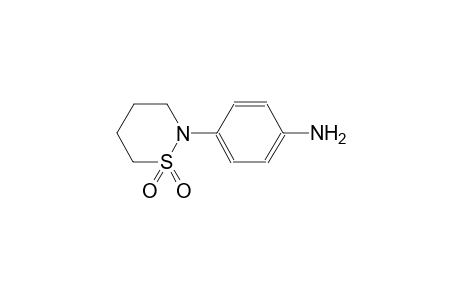 Benzenamine, 4-(tetrahydro-2H-1,2-thiazin-2-yl)-, S,S-dioxide