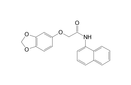 Acetamide, 2-(1,3-benzodioxol-5-yloxy)-N-(1-naphthalenyl)-