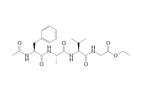 n-Acetyl-phenylalanyl-alanyl-valyl-glycineethyl ester