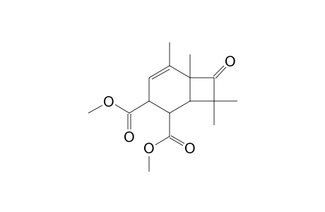 Bicyclo[4.2.0]oct-2-en-4,5-dicarboxylic acid, 1,2,7,7-tetramethyl-8-oxo-, dimethyl ester