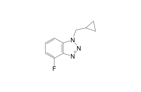 4-Fluoro-1-(cyclopropylmethyl)-1H-benzotriazole